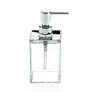 Decor Walther Sky SSP Дозатор для жидкого мыла, настольный, акриловая колба, цвет: хром 0980200