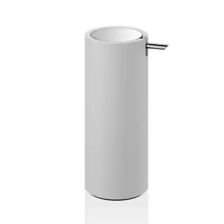 Decor Walther Stone SSP Дозатор для жидкого мыла, настольный, композитная колба, цвет: хром 0972354