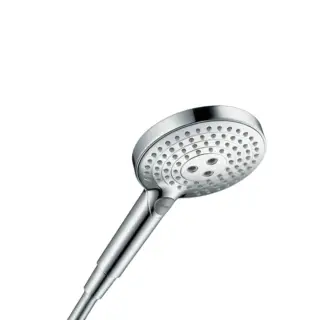 Hansgrohe Raindance Select S Ручной душ 3 вида струи EcoSmart, цвет: хром/белый 26531400