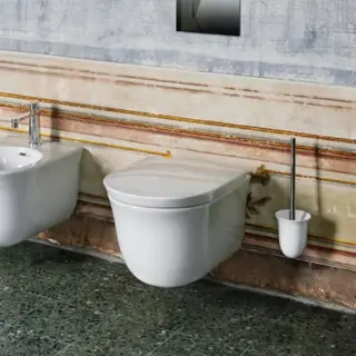 Laufen New Classic Унитаз подвесной безободковый 53х37хh43 см, цвет белый 8.2085.1.000.000.1