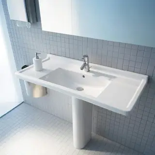 Duravit Starck 3 Раковина для мебели 105х48,5 cм, цвет белый 0304100000