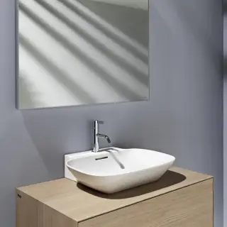 Laufen Ino Раковина 56х45хh12 см, с 1 отв. под смеситель, подвесная, цвет белый 8.1030.2.000.104.1