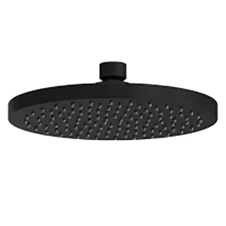 Fantini Nice Верхний душ 20 см, (без кронштейна), цвет черный матовый 86 13 9230