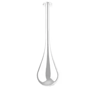 Gessi Goccia Верхний душ 15,2 см 1 вид струи каплевидной формы, высота 59,8 см, цвет: matte white 33752#279