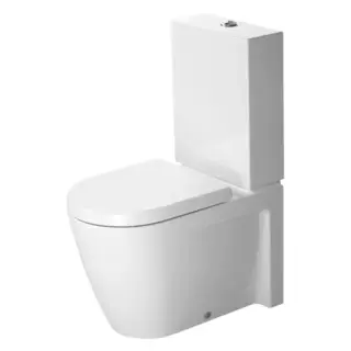 Duravit Starck Унитаз моноблок приставной 63х37 cм, цвет белый 2145090000
