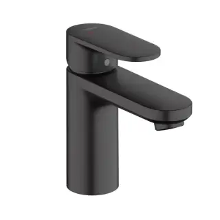 Hansgrohe Vernis Blend Смеситель для раковины однорычажный, с донным клапаном, цвет: матовый черный 71585670