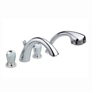 Nicolazzi Cristallo Смеситель на борт ванны, на 4 отверстия, излив 20,1 см, цвет: хром 2004CR22