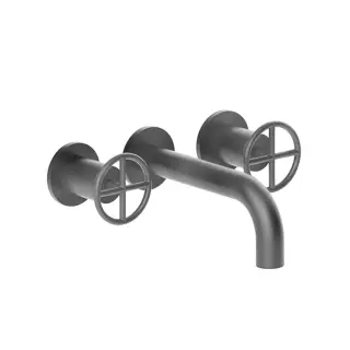 Fantini Fontane Bianche Смеситель для раковины, встраиваемый, цвет Matt Gun Metal PVD 47 P5 P010B