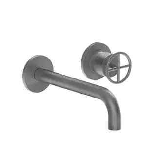 Fantini Fontane Bianche Смеситель для раковины, встраиваемый, цвет Matt Gun Metal PVD 47 P5 P110B