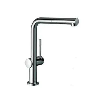 Hansgrohe Talis M54 Смеситель для кухонной мойки однорычажный 270 с выдвижным изливом, цвет: хром 72809000