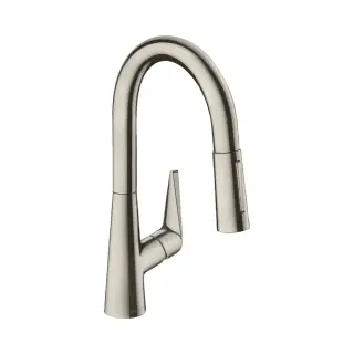 Hansgrohe Talis M51 Смеситель для кухонной мойки однорыч. 160, с выдв. излив цвет: нержав. сталь 72815800