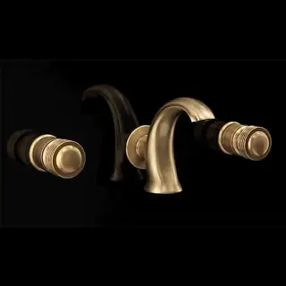 Devon&Devon Excelsior Royal Смеситель для раковины на 3 отв., цвет: античная латунь EXC-RY133MOTS
