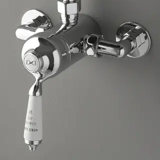 Devon&Devon Doccia Cмеситель универсальный для скрытого и наружнего монтажа, цвет: хром MARD72CR
