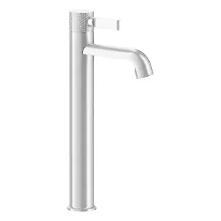 Gessi Inciso Смеситель для раковины на 1 отверстие, высокий h33,7 cм, цвет хром 58003#031