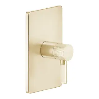 Gessi Inciso Смеситель для душа встраиваемый на 1 потребителя, внешняя часть, цвет: gold PVD 58061#246