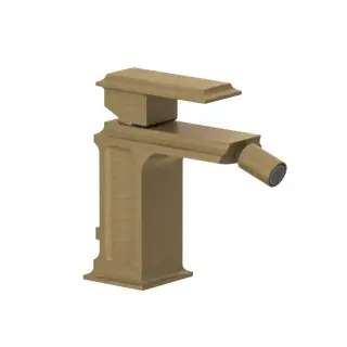 Gessi Eleganza Смеситель для биде, однорычажный, с донным клапаном, цвет: antique brass 46007#713
