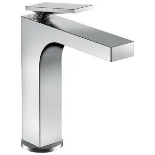 Axor Citterio Смеситель для раковины однорычажный на 1 отверстие с донным клапаном, цвет: хром 39023000