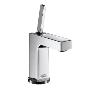 Axor Citterio Смеситель для раковины однорычажный на 1 отверстие с донным клапаном, цвет: хром 39018000