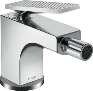 Axor Citterio Смеситель для биде, однорычажный, с донным клапаном, с текстурой, цвет: хром 39201000
