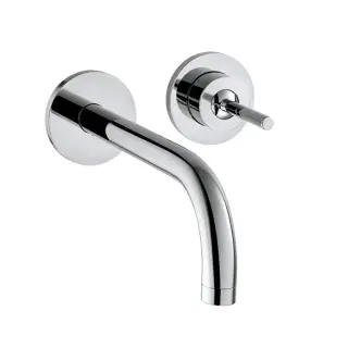 Axor Uno Смеситель для раковины встраиваемый внешняя часть, с донным клапаном, цвет: хром 38116000