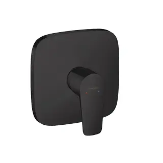 Hansgrohe Talis E Смеситель для душа встраиваемый, внешняя часть, цвет: матовый черный 71765670