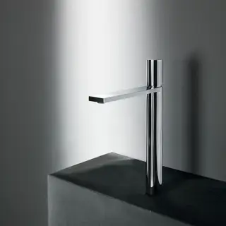 Fantini Milano Смеситель для раковины, 1 отв., излив 17 cм, h28 cм, цвет хром 31 02 3006WF