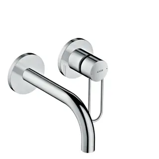 Axor Uno Смеситель для раковины встраиваемый, внешняя часть, с донным клапаном, цвет: хром 38121000