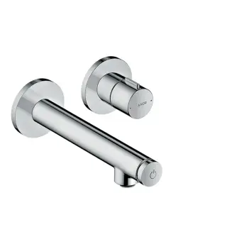 Axor Uno Смеситель для раковины встраиваемый, внешняя часть, с донным клапаном, цвет: хром 45112000