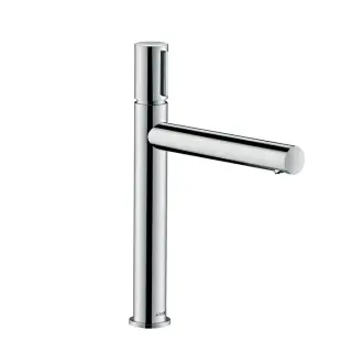 Axor Uno Смеситель для раковины высокий с донным клапаном на 1 отверстие, цвет: хром 45013000