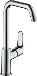 Hansgrohe Focus Смеситель для раковины, с донным клапаном, цвет: хром 31609000