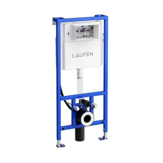 Laufen Installation System Инсталляция с бач. для подв. унитаза, со встр. трубой 8.9466.1.000.000.1