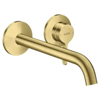 Axor One Смеситель для раковины встраиваемый внешняя часть, с донным клап., цвет: шлифованная медь 48120950