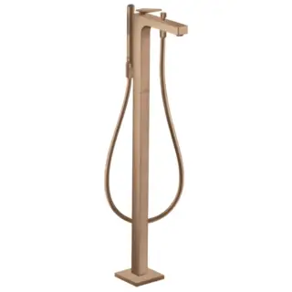 Axor Citterio Смеситель для ванны напольный, с рычаговой рукояткой, цвет: шлиф. розовое золото 39471310
