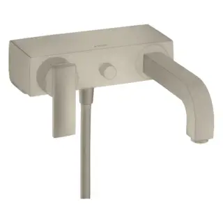 Axor Citterio Смеситель для ванны, излив 24,1 см, цвет: шлифованный никель 39400820