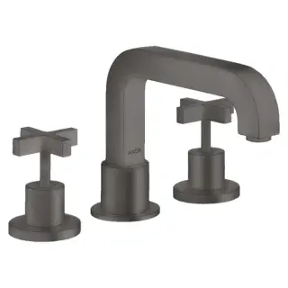 Axor Citterio Смеситель на борт ванны, на 3 отв., внешняя часть, цвет: шлифованный черный хром 39436340