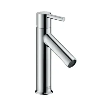 Axor Starck Смеситель для раковины однорычажный на 1 отверстие с донным клапаном, цвет: хром 10001000