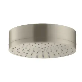 Axor Citterio Верхний душ 18 см, 1 вид струи, цвет: шлифованный никель 28489820