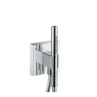 Axor Citterio Душевой гарнитур: лейка 2 вида струи, подключение, шланг, внешняя часть, цвет: хром 12626000