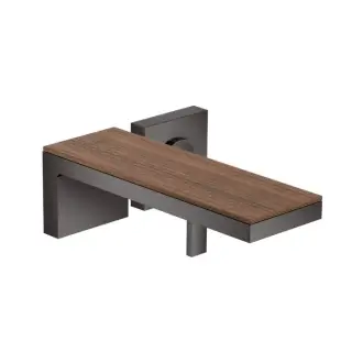 Axor MyEdition Смеситель для раковины встраиваемый внешняя часть, с д/к, цвет: полир. черный хром 47062330