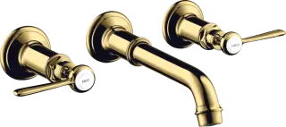 Axor Montreux Смеситель для раковины встраиваемый внешняя часть, с д/к, цвет: полированное золото 16534990