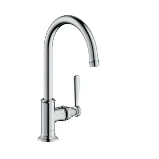 Axor Montreux Смеситель для раковины высокий на 1 отверстие с донным клапаном, цвет: хром 16518000