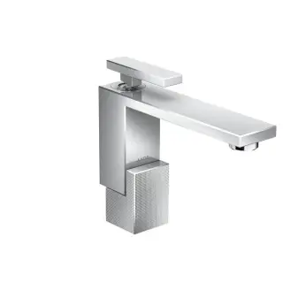 Axor Edge Смеситель для раковины однорычажный на 1 отверстие с донным клапаном, цвет: хром 46011000