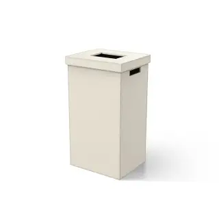 Decor Walther Brownie Корзина для полотенец, напольная, 32х38х67,4h cм, цвет: песочно-бежевый 0937547