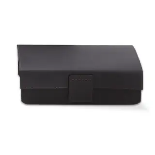 Decor Walther Nappa Контейнер для хранения, 25x17 см, натуральная кожа, цвет: черно-коричневый 0938690