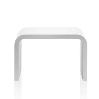 Decor Walther Stone SCH Душевая табуретка-подставка,33x21,5x24,5см h цвет: белый 0974350