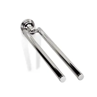 Decor Walther Classic HTH2 Полотенцедержатель двойной, поворотный, цвет никель полир. 0511130