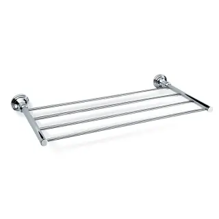Decor Walther Classic HTA Полка для полотенец 60x25 см, подвесная, цвет: хром 0512500