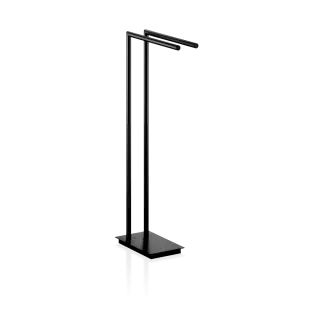 Decor Walther Straight 2 Стойка-полотенцедержатель 38xh80 см напольная, цвет: черный матовый 0504860