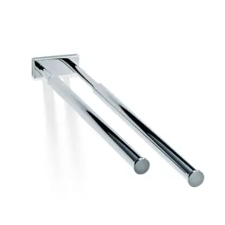 Decor Walther Porzellan DW 735 Полотенцедержатель двойной 53 см, подвесной, цвет: хром 0507400