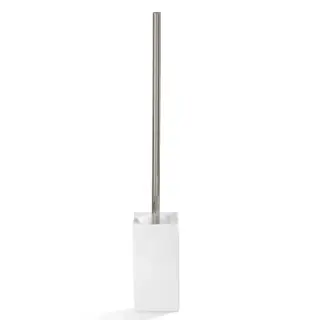 Decor Walther Porzellan DW 6250 Ершик для унитаза напольный с керамич. колбой, цвет: никель сатин. 0834734